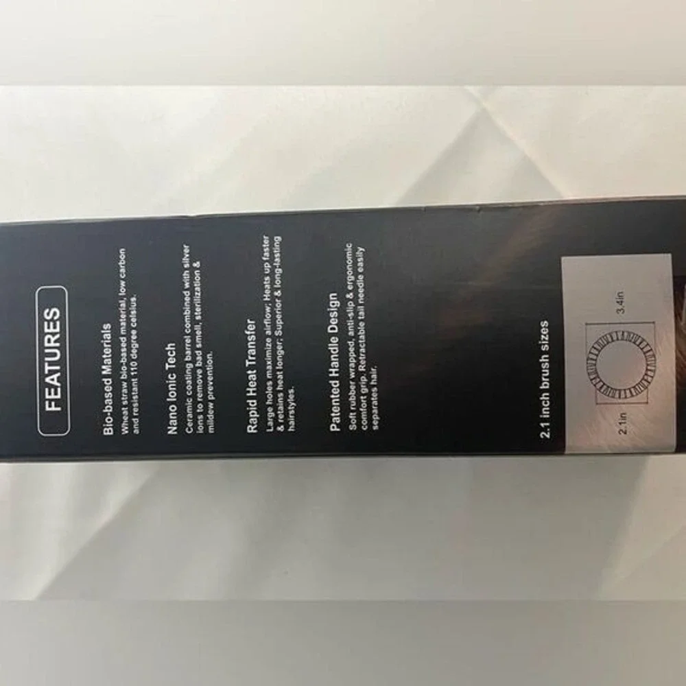 New Aimike Wooden round hair brush‎